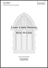 I Saw a New Heaven SATB choral sheet music cover Thumbnail
